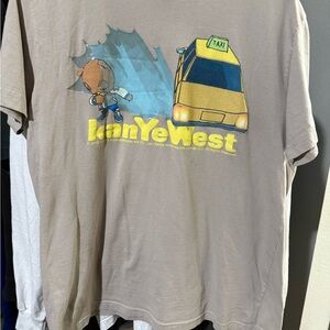 2009 Kanye West Graduation Takashi Murakami Bear Taxi Graphic Men's M